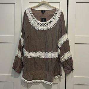 Curations sheer blouse